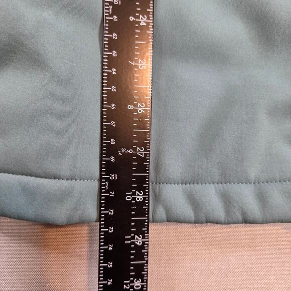 Spyder Men’s XL Hooded Full Zip Jacket Green Black Polyester - Picture 10 of 16